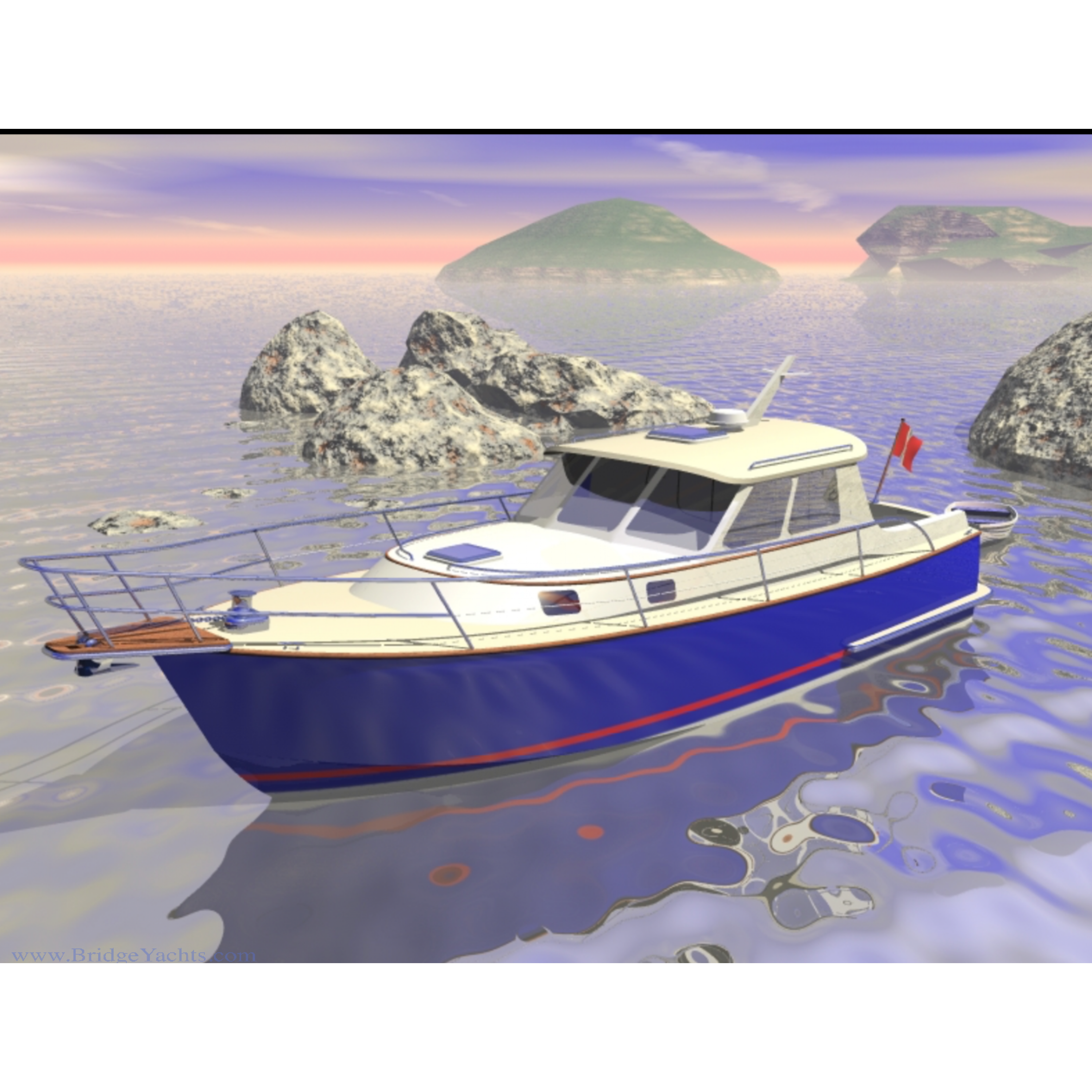 2012 Avia 36 Custom Aluminum Motor Yacht